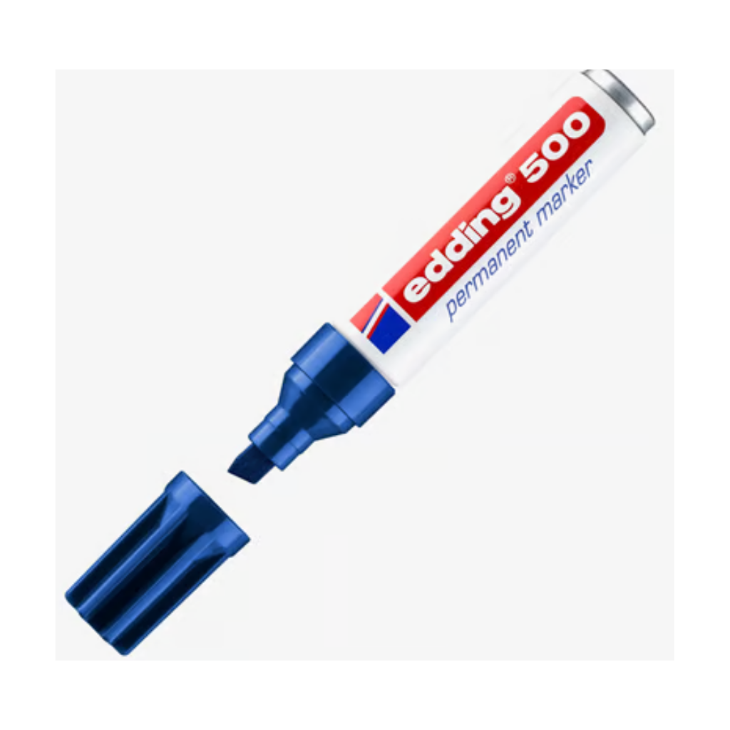 Edding 500 Permanent Marker-Blue
