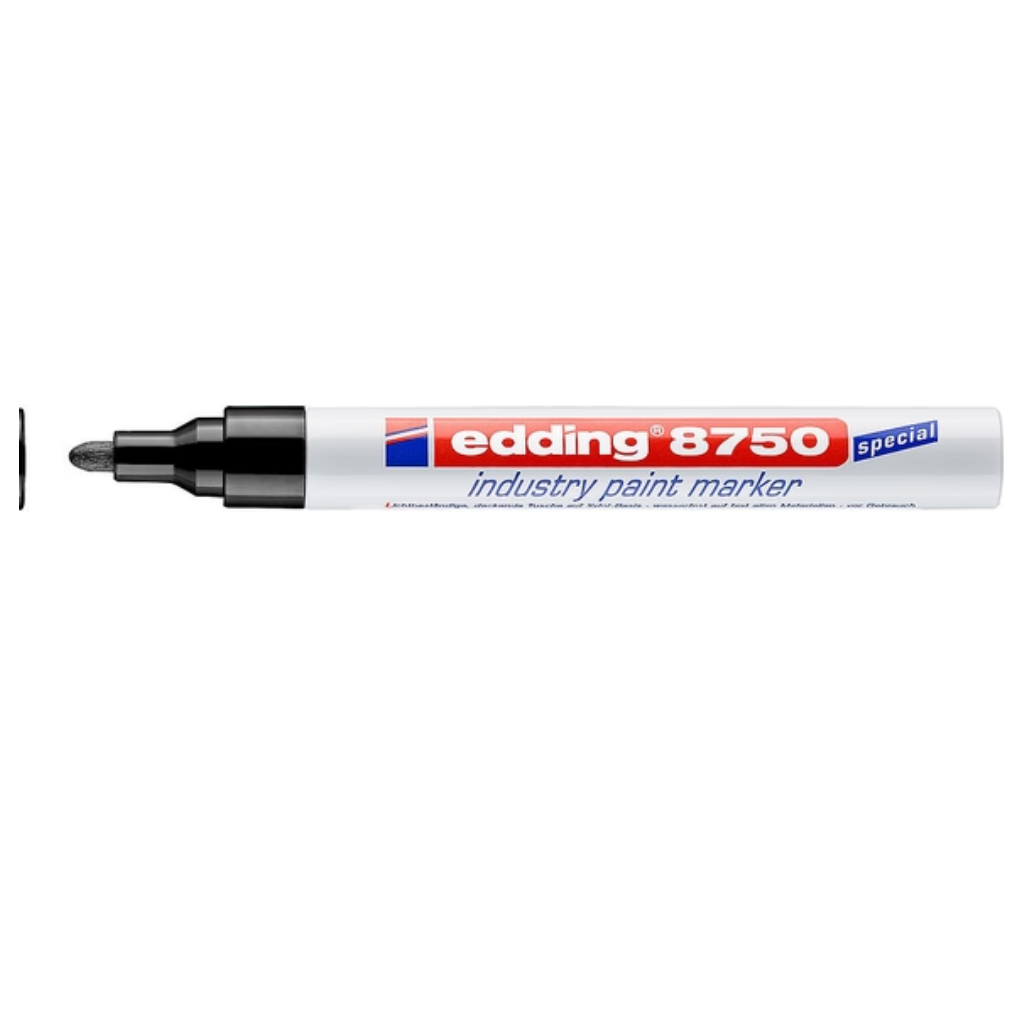 edding e-8750 Industry Paint Marker, Black