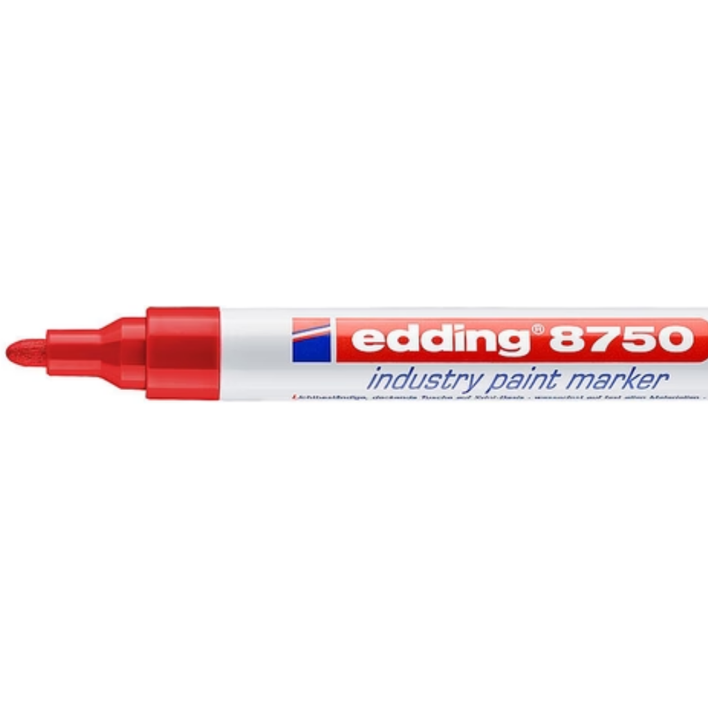 edding e-8750 Industry Paint Marker, Red