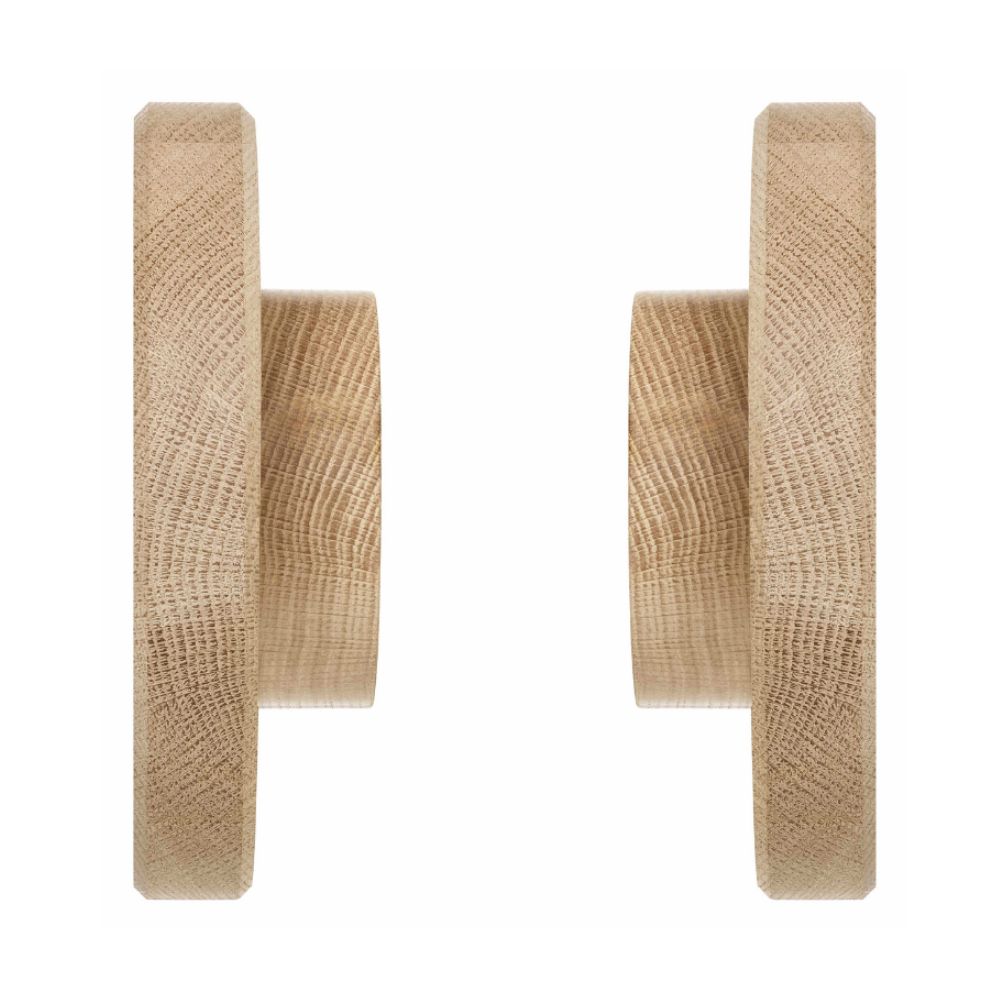 Corinthian Pad Round Handles Single and Double Available in Multiple Sizes