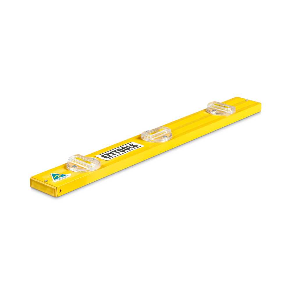 Ezy Tools Aluminum Straight Edge Level  2000mm 70 X 19mm