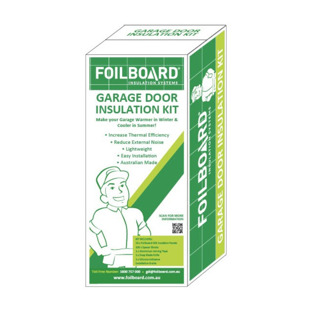 Foilboard Panel Garage Door Insulation Kit for Enhanced Thermal Protection and Energy Efficiency