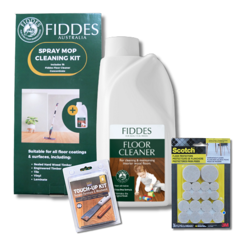 Timber & Engineered Floor Care Kit