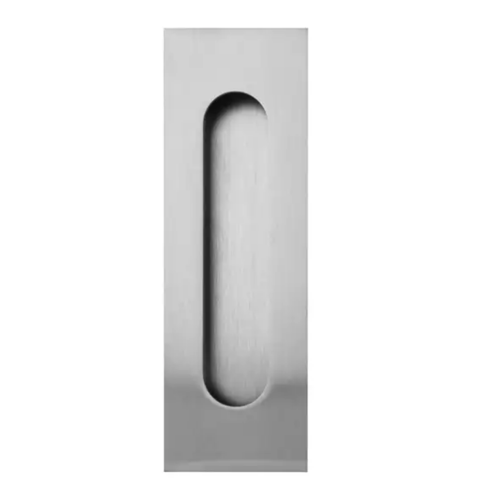 Lockwood FP1 Flush Pull Round - Polished Steel