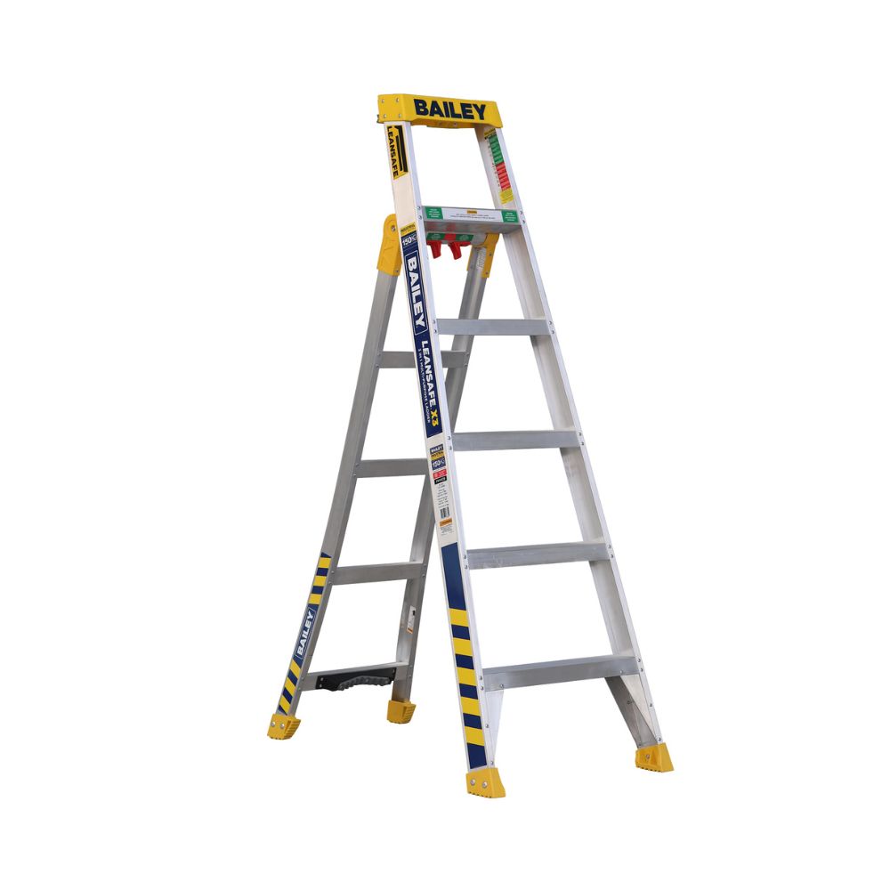 Bailey Aluminium Leansafe X3 - 3 in 1 Ladder 1.8m Weight Capacity 150kg