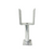 McIntyre® 90mm Full Stirrup Galvanised Post Support with 150mm leg