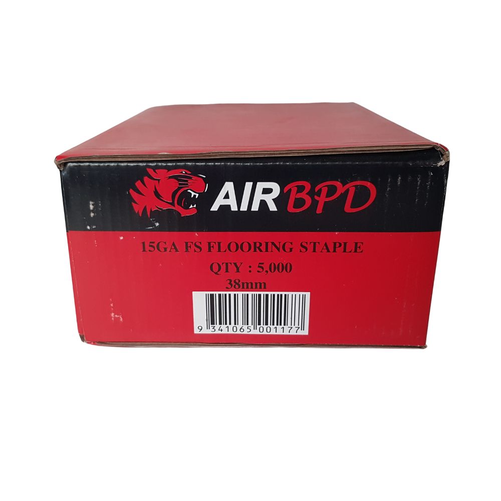 Air BPD Floor Staples 15.5 Gauge - 25mm, 32mm, 38mm and 45mm