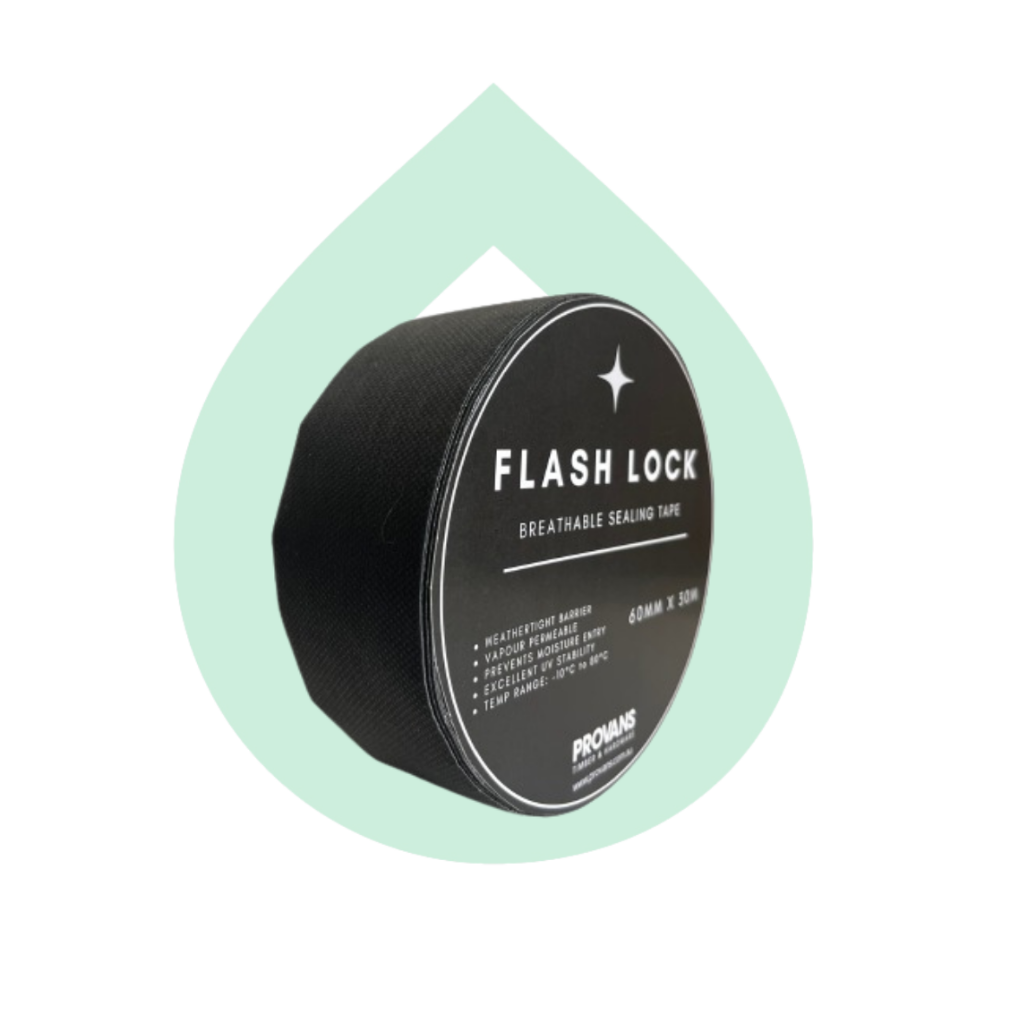 FlashLock Vapour Open Seaming &amp; Flashing Tape - 60MM X 30M
