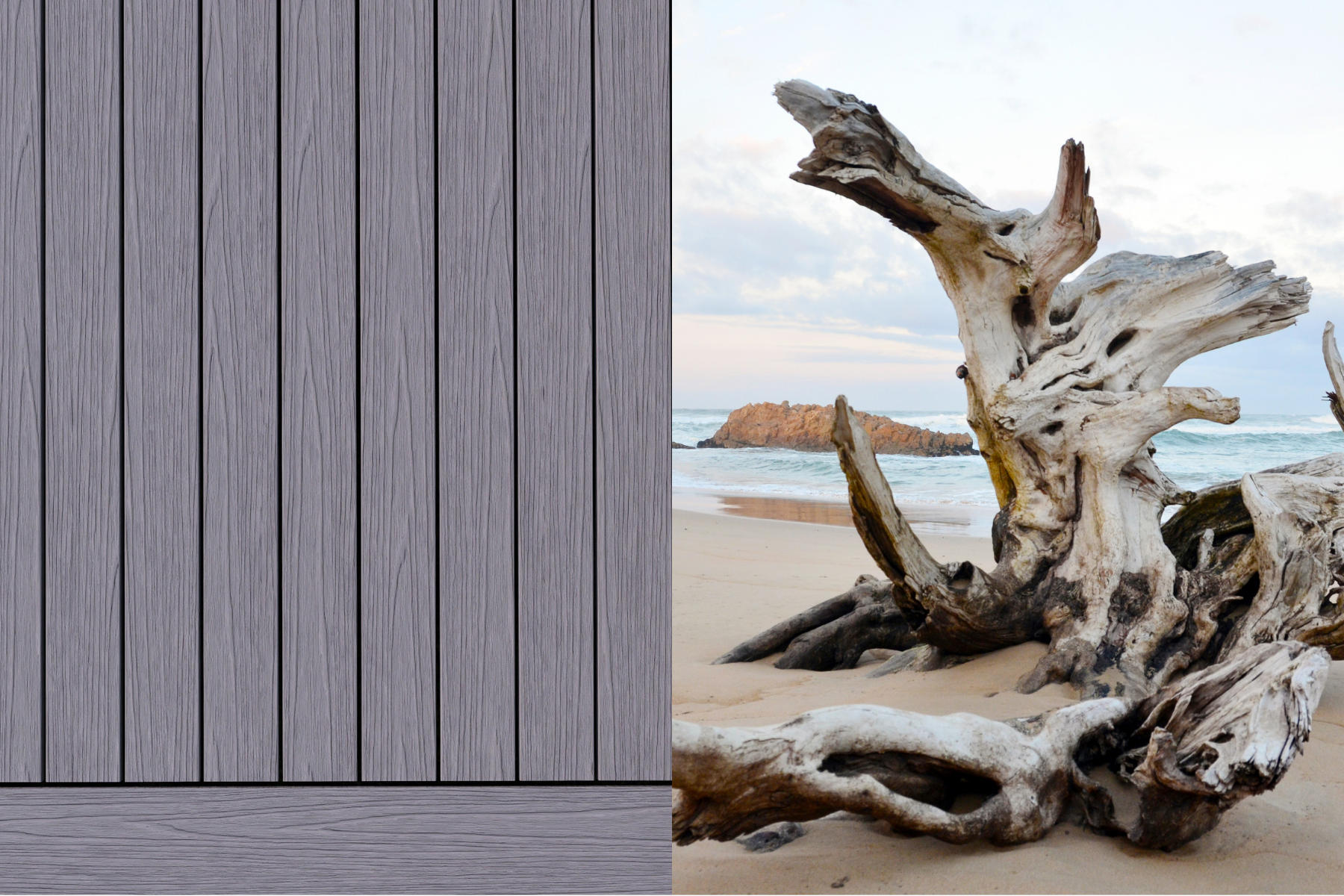 Driftwood Grey: Square-Edge / Groove-Edge Deck Board