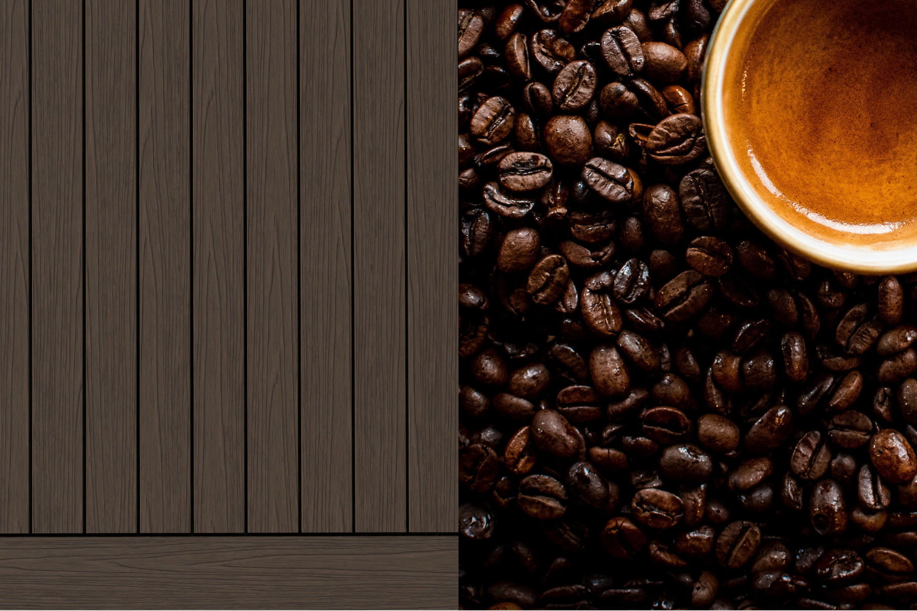 Espresso Brown: Square-Edge / Groove-Edge Deck Board