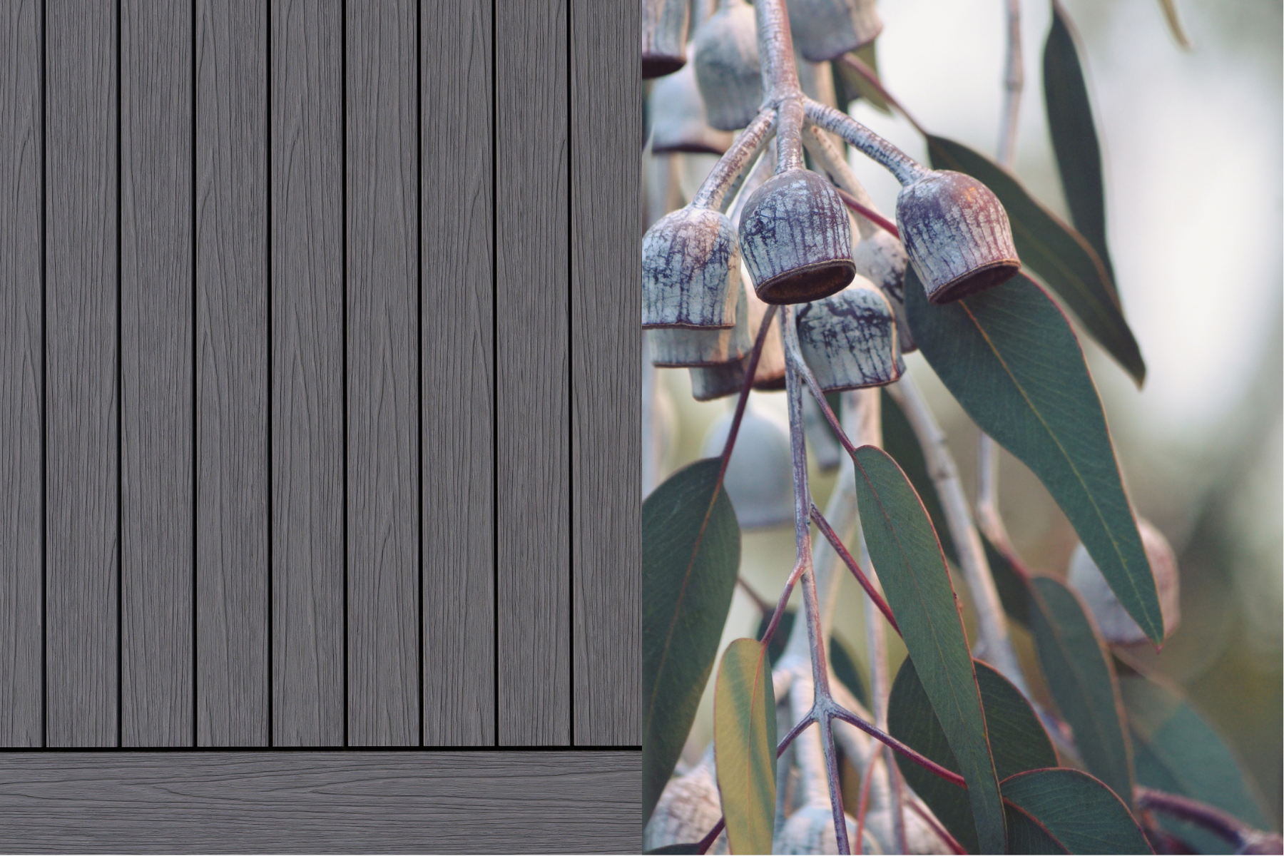 Gumnut Grey: Square-Edge / Groove-Edge Deck Board