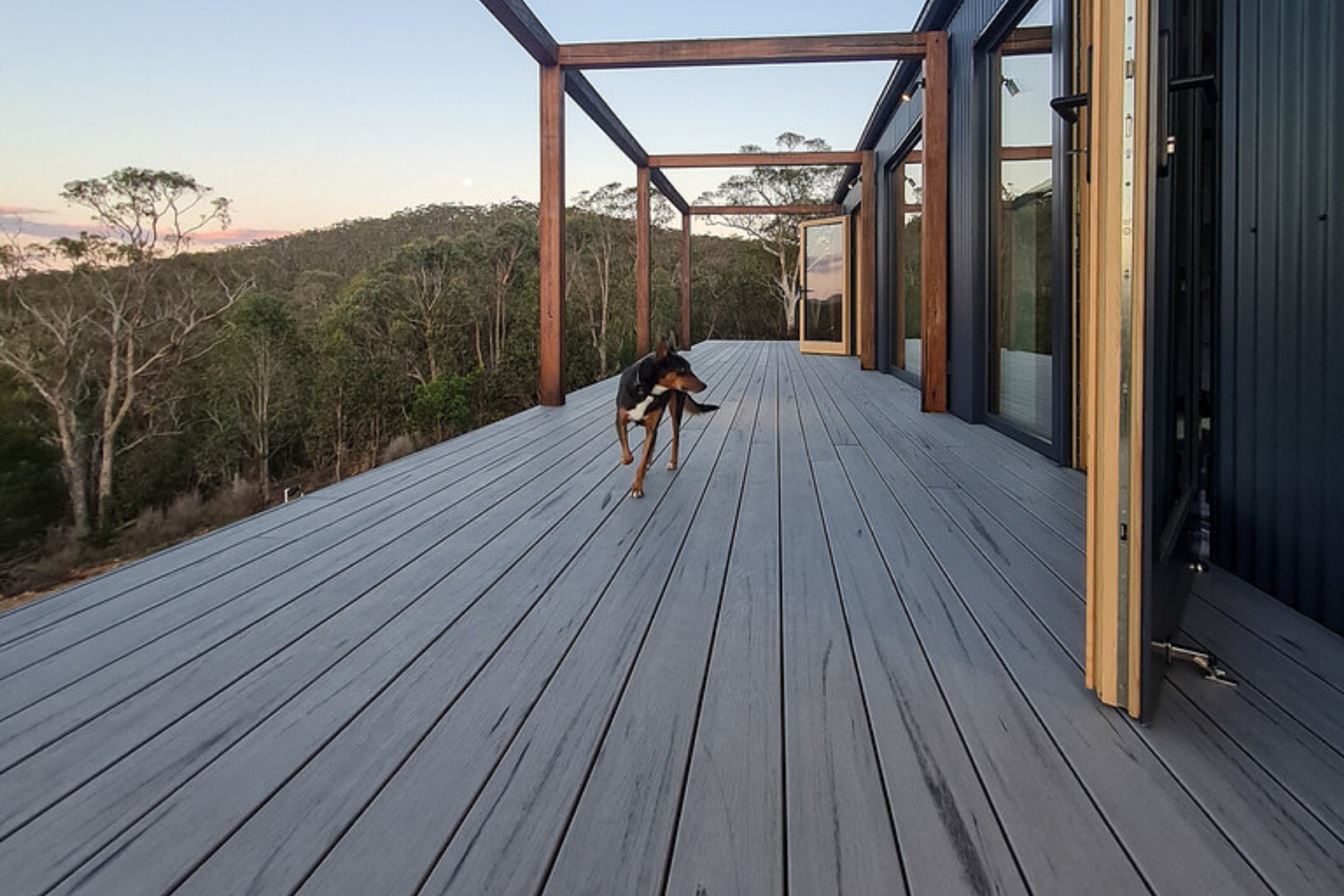 COLOUR: Grey Composite Decking Boards