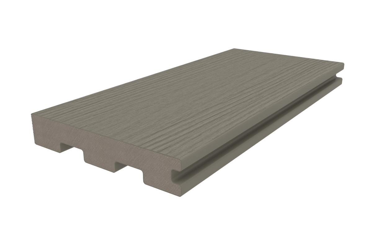 NewTechWood Composite Decking Soho Range - Ironbark Grey
