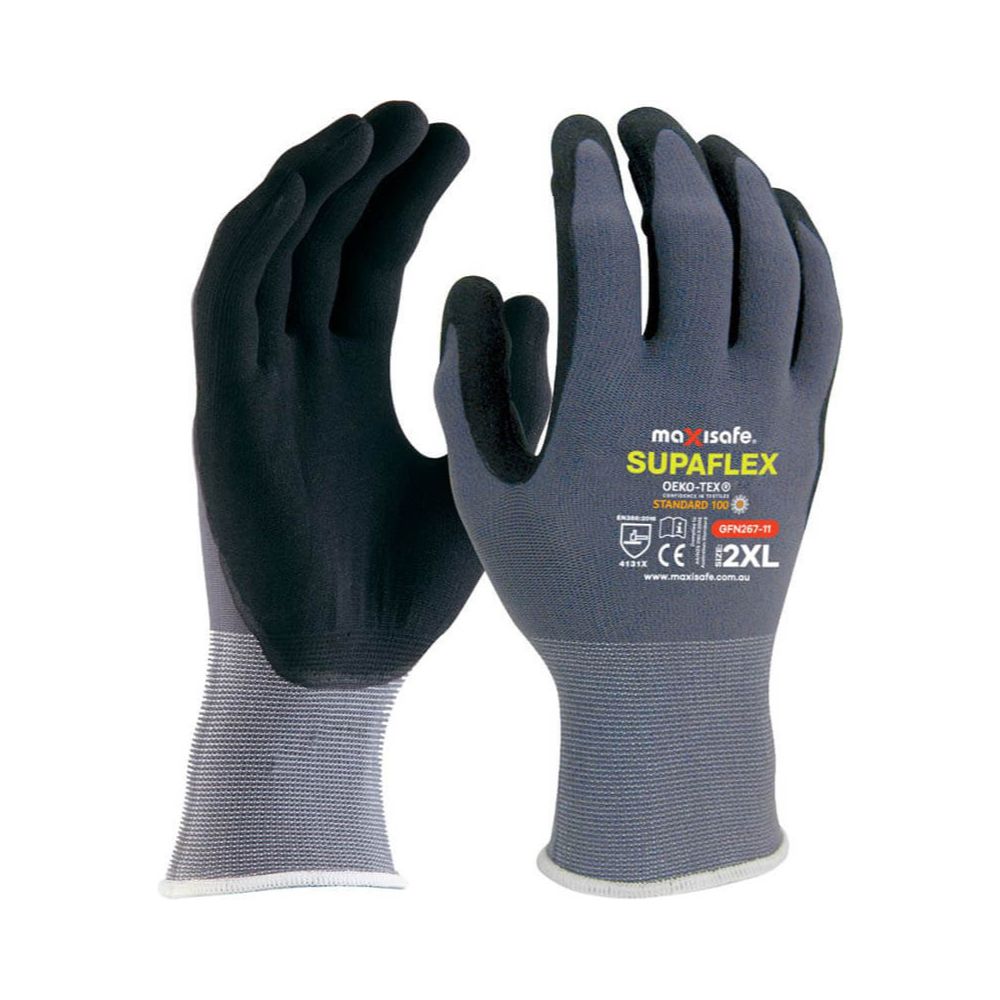 Maxisafe Supaflex Glove with Micro-foam Coating