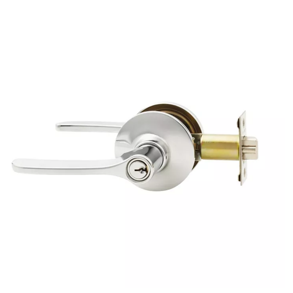 Lockwood Symmetry Dummy Lever Vicinity TP Satin Chrome