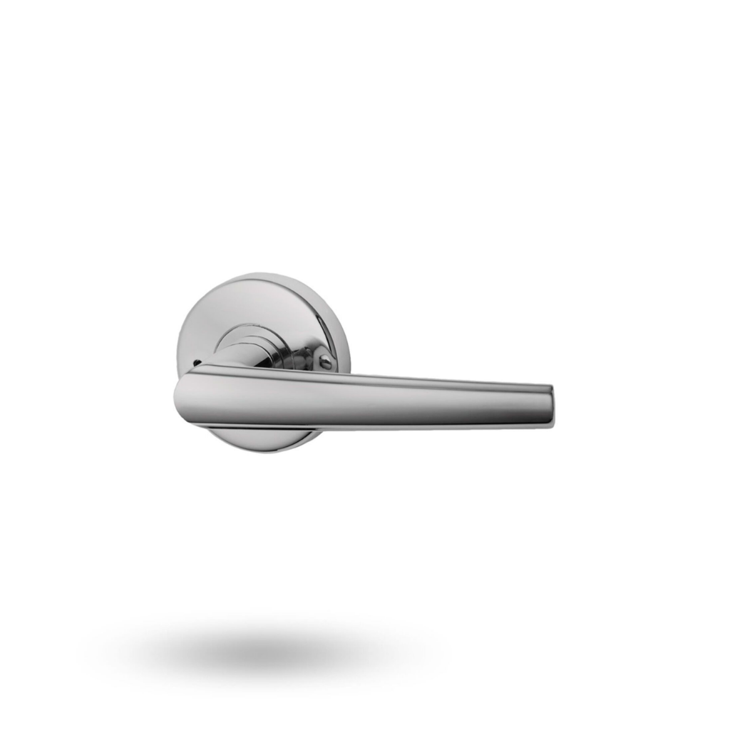 Lockwood Velocity Privacy Set &amp; L2 Lever Lever TP Satin Chrome