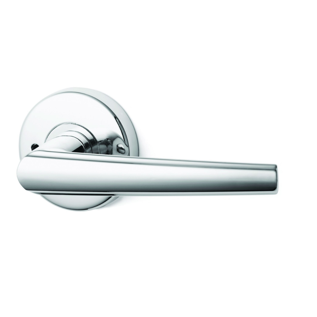Lockwood Velocity Privacy Set &amp; L2 Lever Lever TP Satin Chrome Pearl