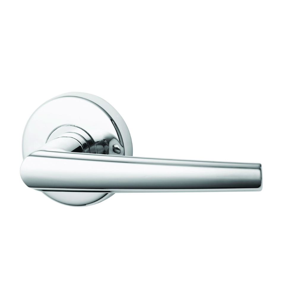 Lockwood Velocity Dummy Half Set &amp; L2 Lever Lever TP Satin Chrome Pearl