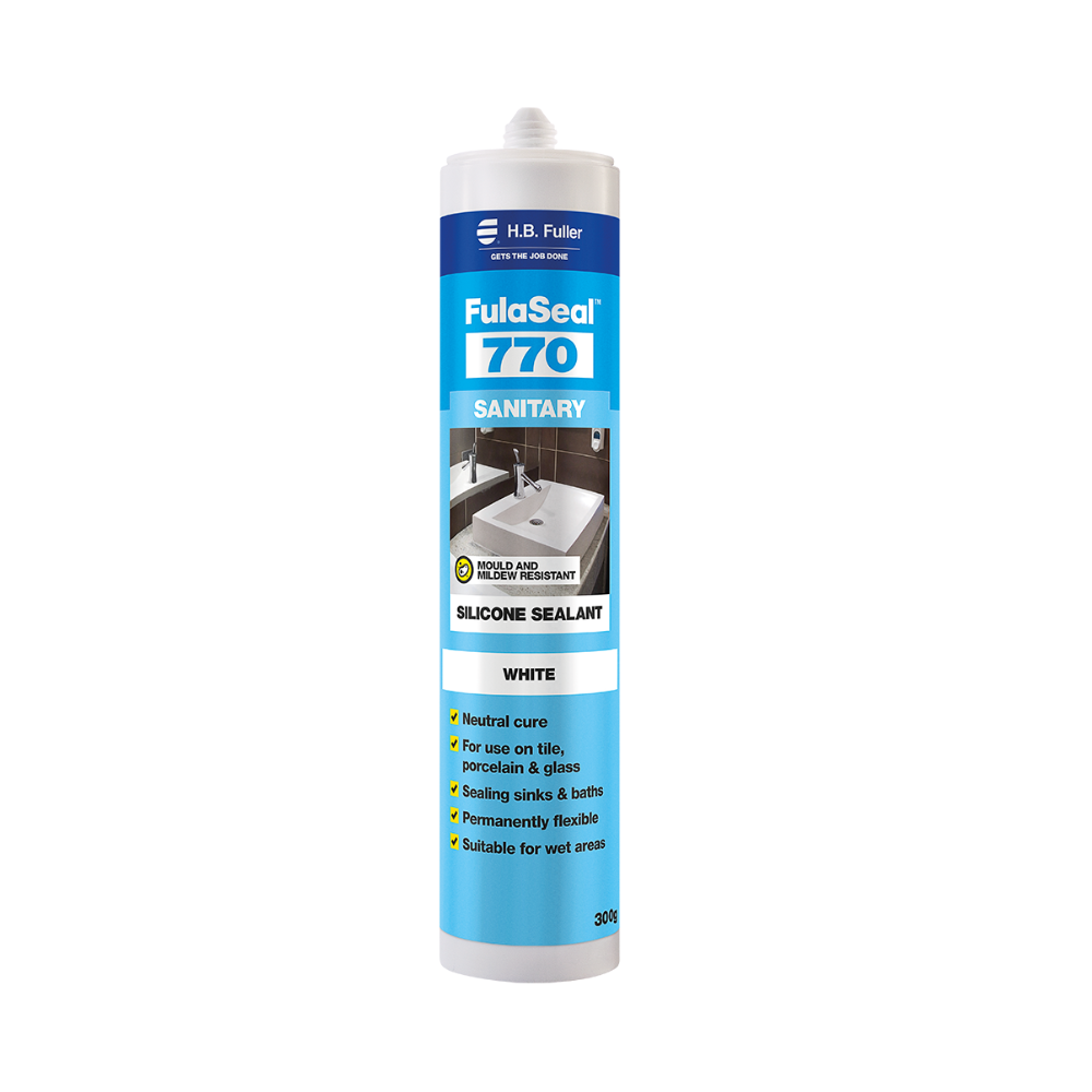 H.B. Fuller® FulaSeal 770 Sanitary Silicone Sealant 300g