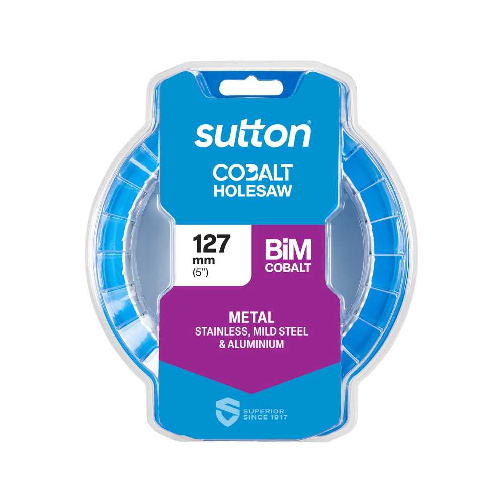 Sutton H125 Bi-Metal Holesaw – Cobalt 127mm (5&quot;)