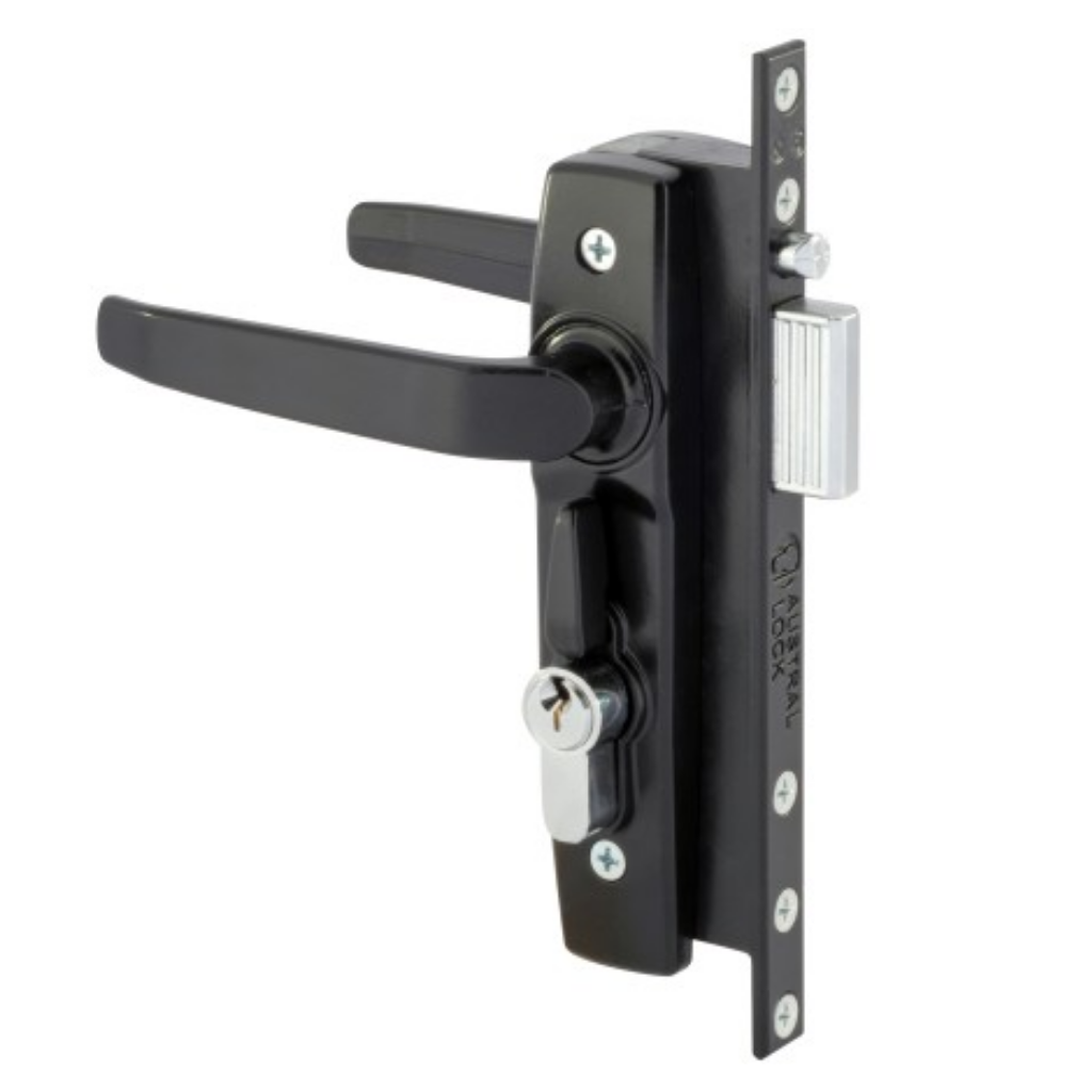 Gainsborough HD7 Hinged Security Door Deadlock in Black