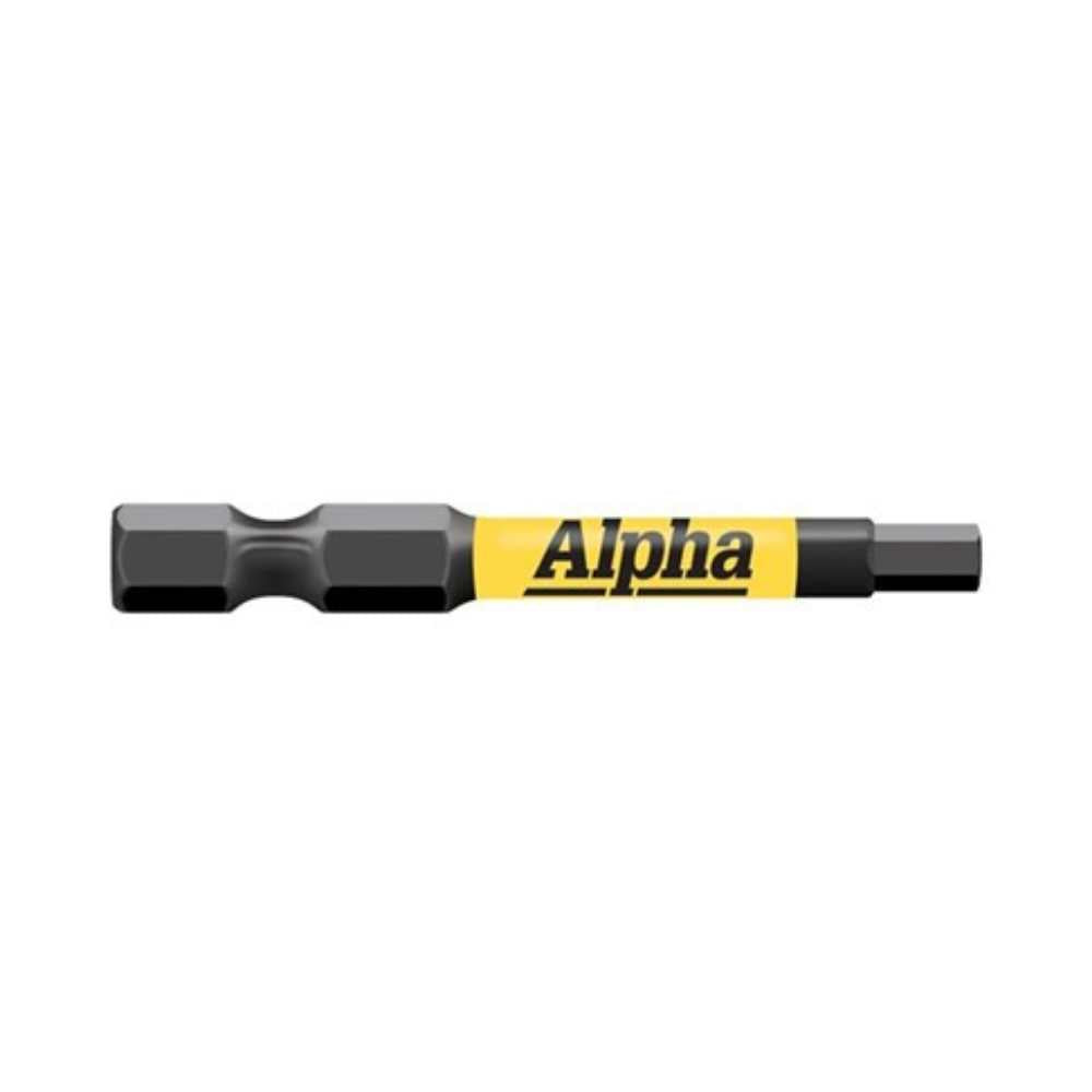 Alpha ThunderMax Impact Power Bit 50mm Wrapped - HEX5