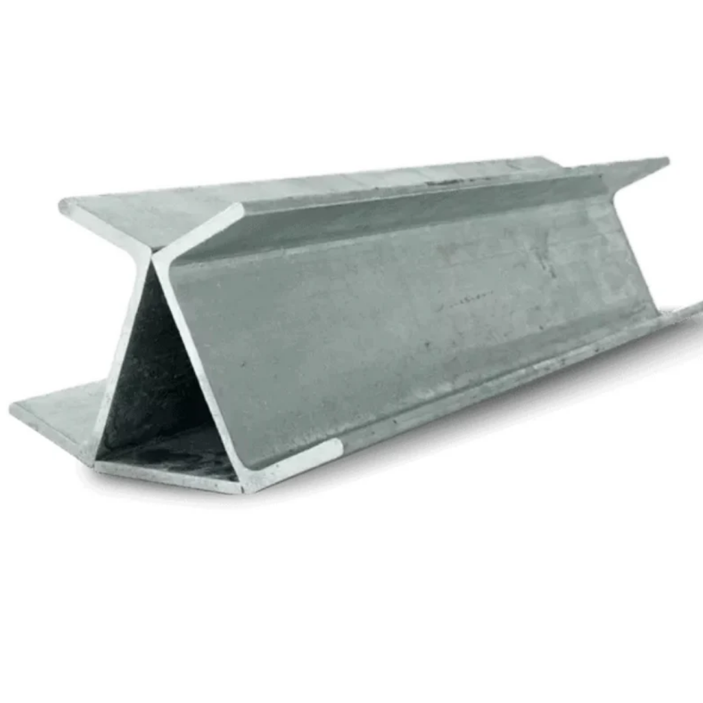 100 UC Galvanised Steel Retaining Wall Post 45 Deg
