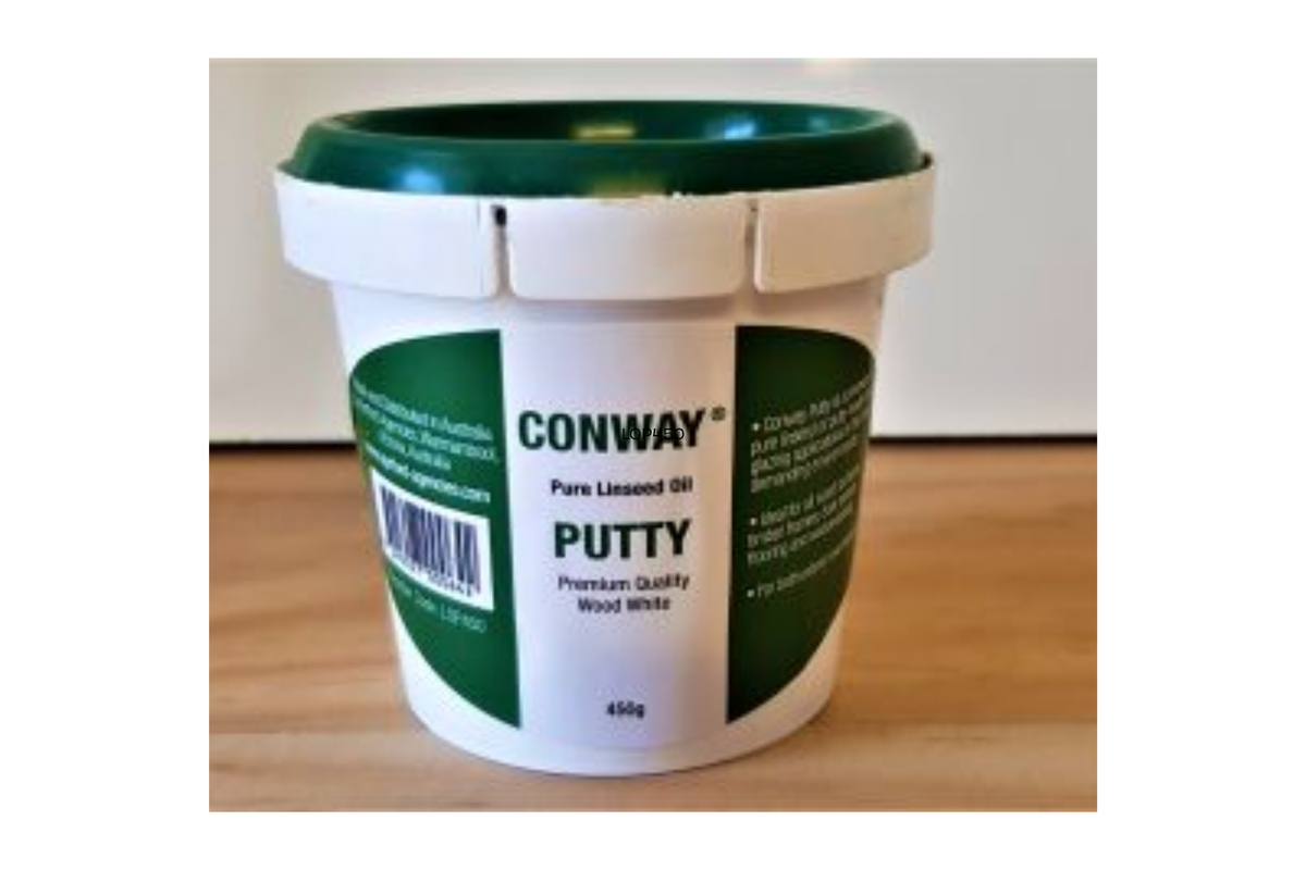 Conway Pure Linseed Oil Putty Wood Oak 450g