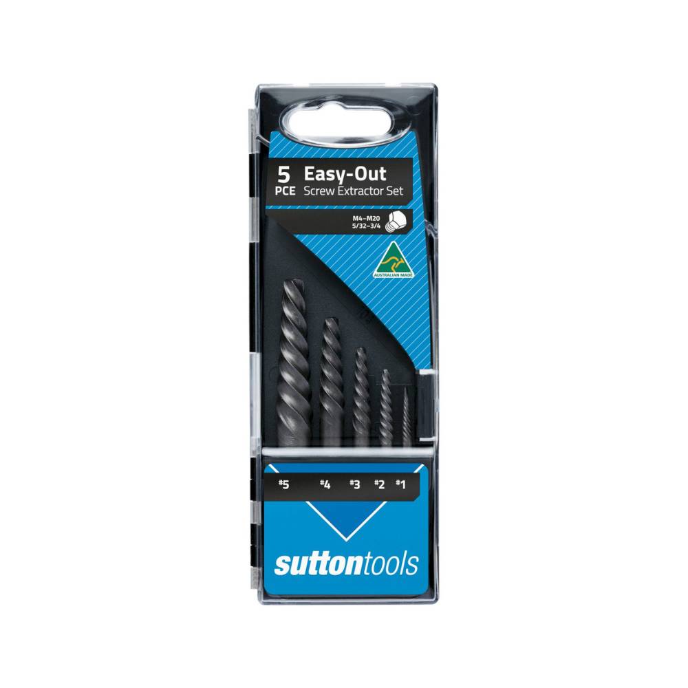 Sutton M603 Easy Out Screw Extractor Set - 5 Pce