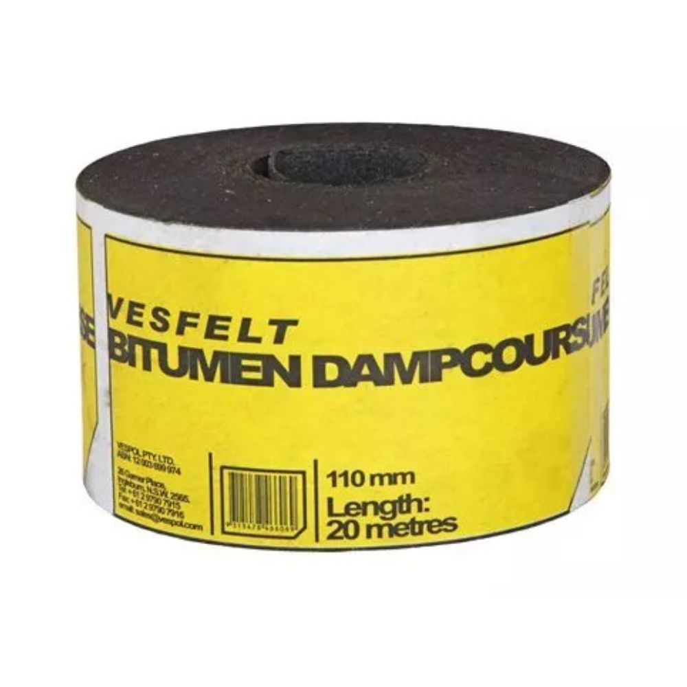 Malthoid Bitumen Dampcourse - 110mm and 150mm