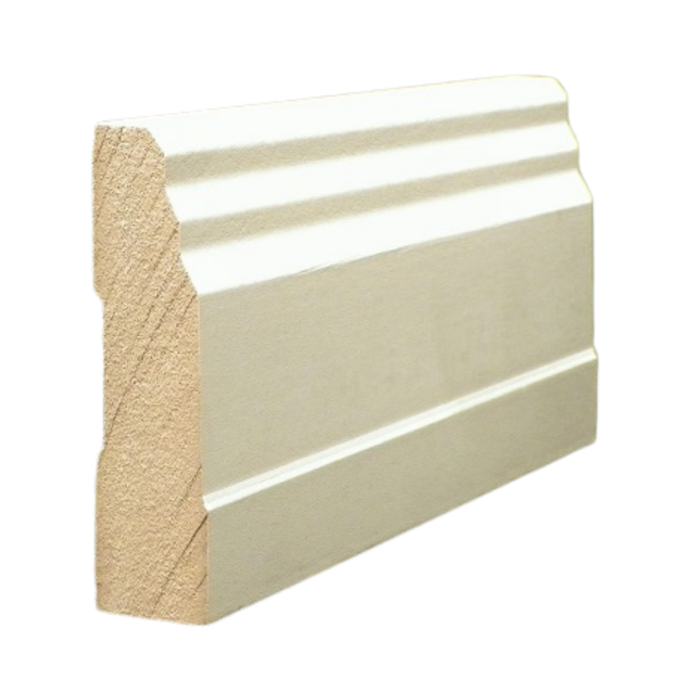 Stepped - Period Timber Primed MDF Architrave &amp; Skirting