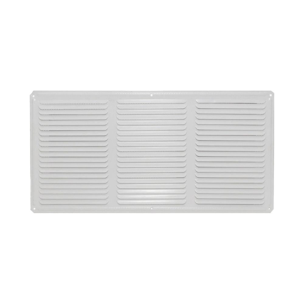 Alpine Ventilation Eave Vent Grey 400 x 200mm - 2 Pack
