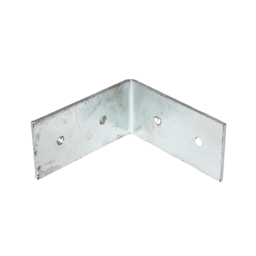 McIntyre 6mm Thick Right Angle Bracket Galvanised Heavy Duty Steel Construction Various Sizes