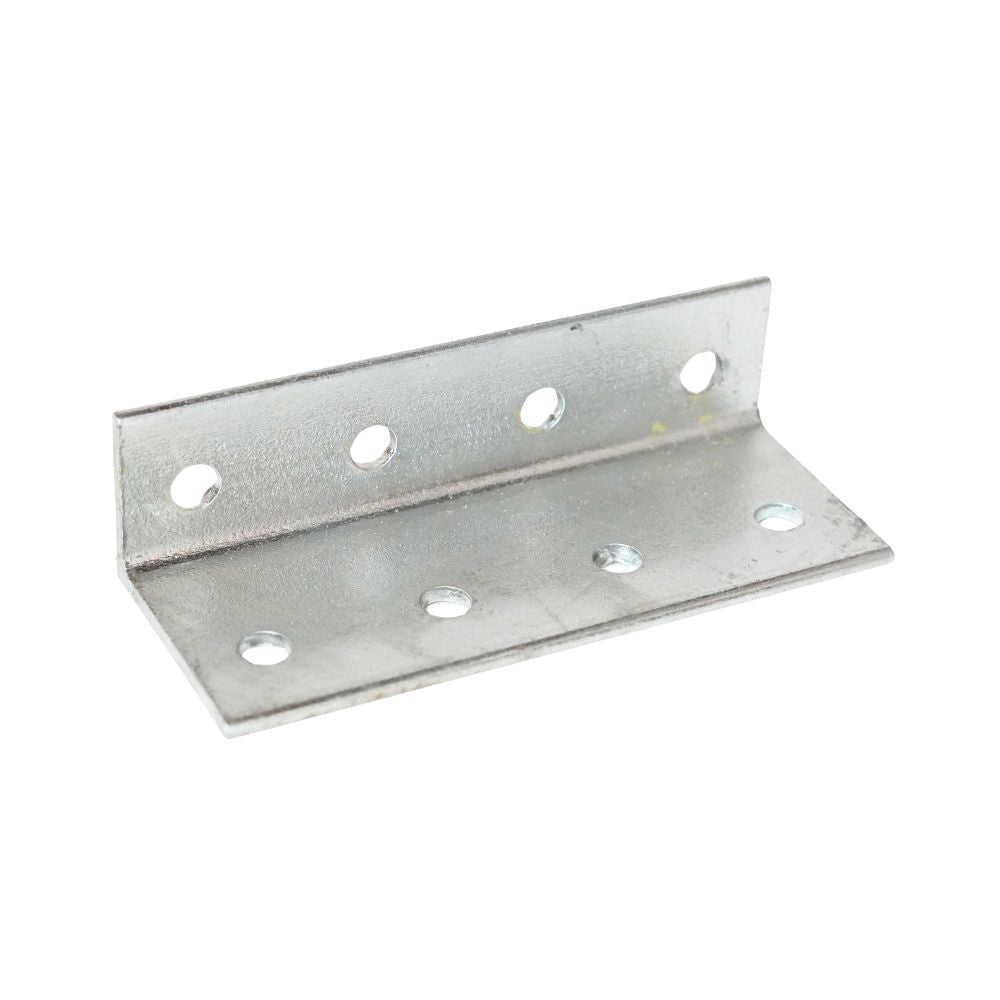 McIntyre 6mm Thick Right Angle Bracket Galvanised Heavy Duty Steel Construction Various Sizes