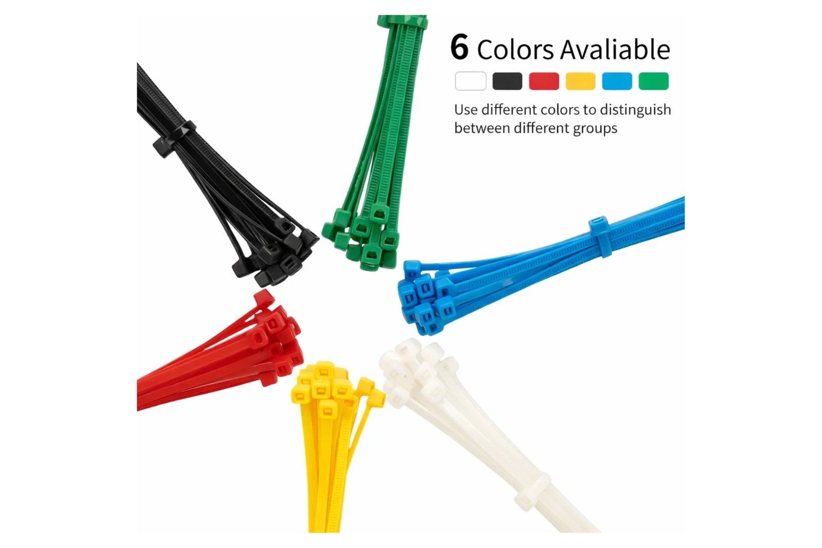 Mitre 10 Cable Tie Assorted 400PCE