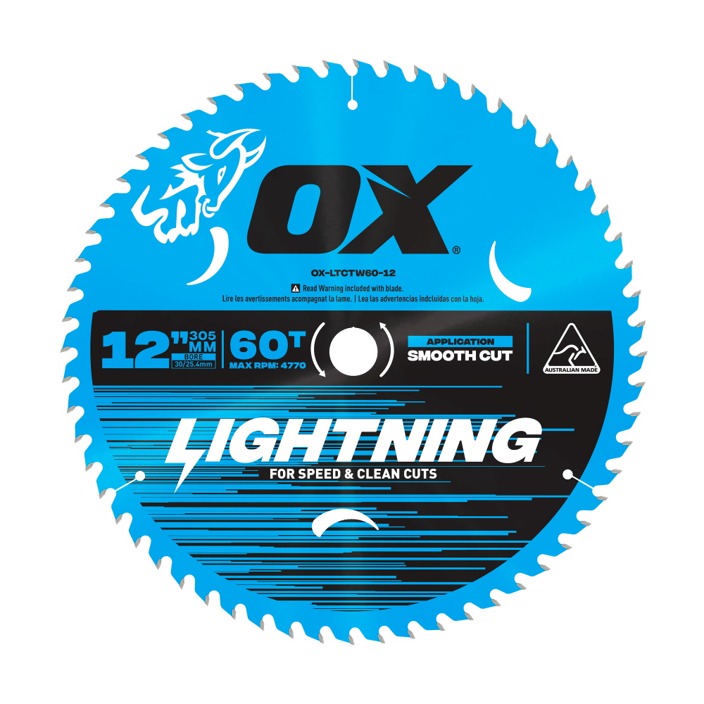 Ox Pro Lightning Circular Saw Blade