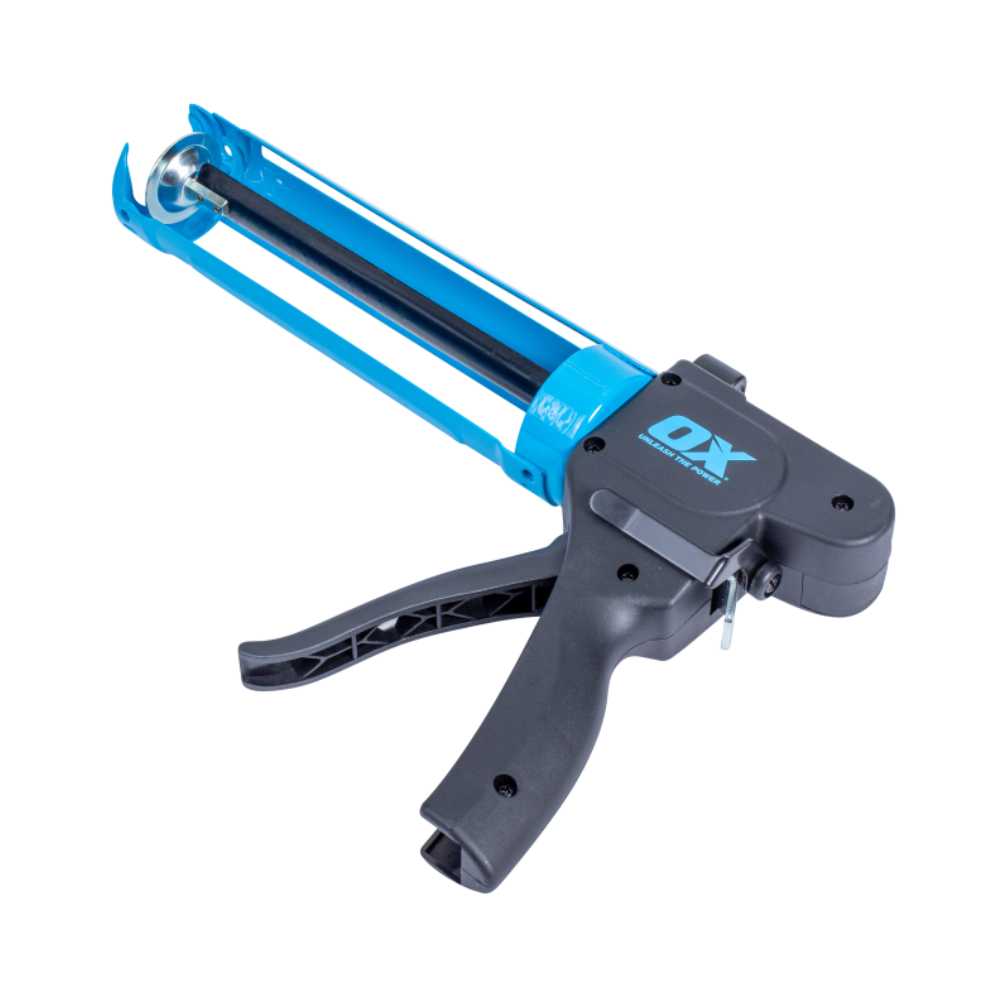 OX Pro 10-Ounce Rodless Caulk Gun | 7:1 Thrust Ratio