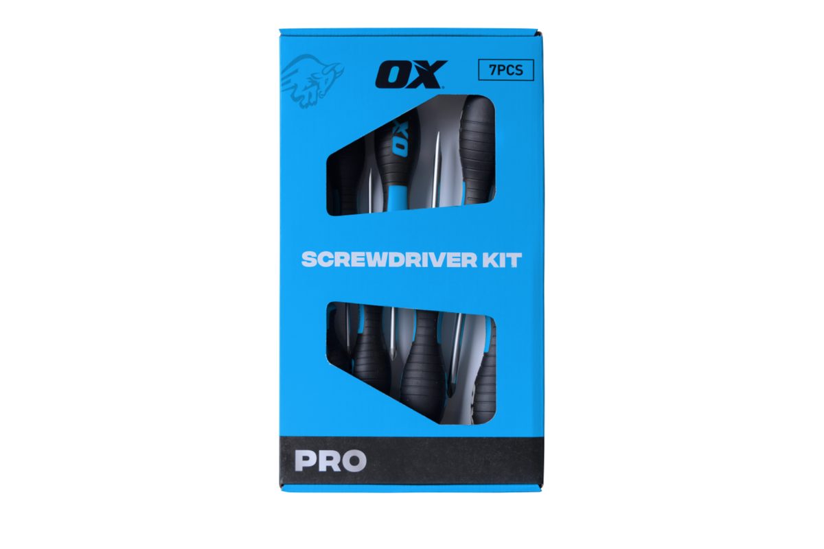 OX-P361717 Screwdriver Kit 7PC PH &amp; Blade