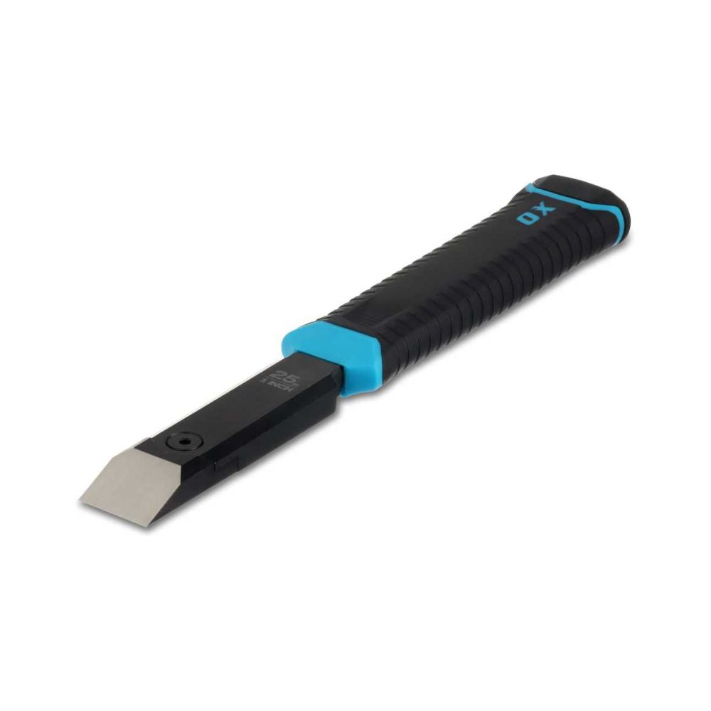 OX Tools Professional Replaceable Tip Chisel with Dual Tips &amp; Holster, Heavy-Duty