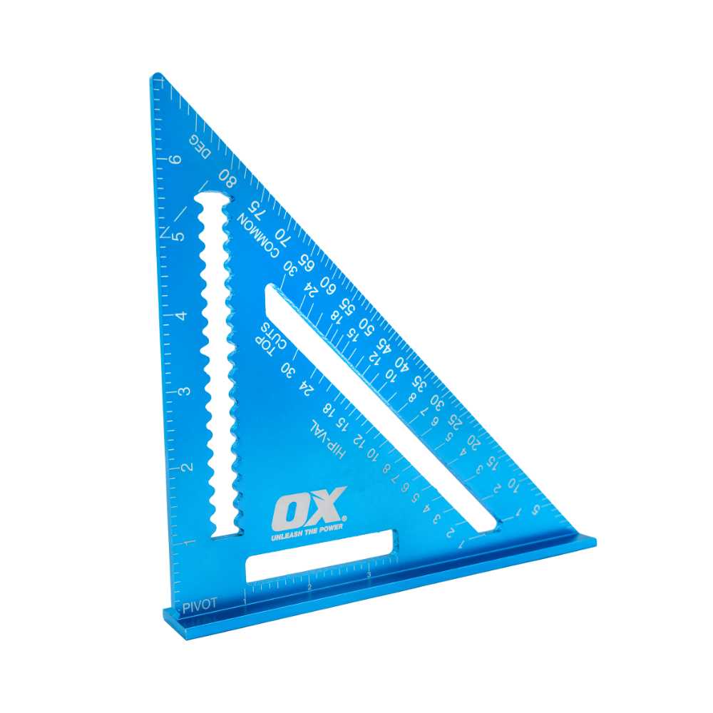 OX Pro Aluminium Rafter Square Metric | 12-Inch / 300mm