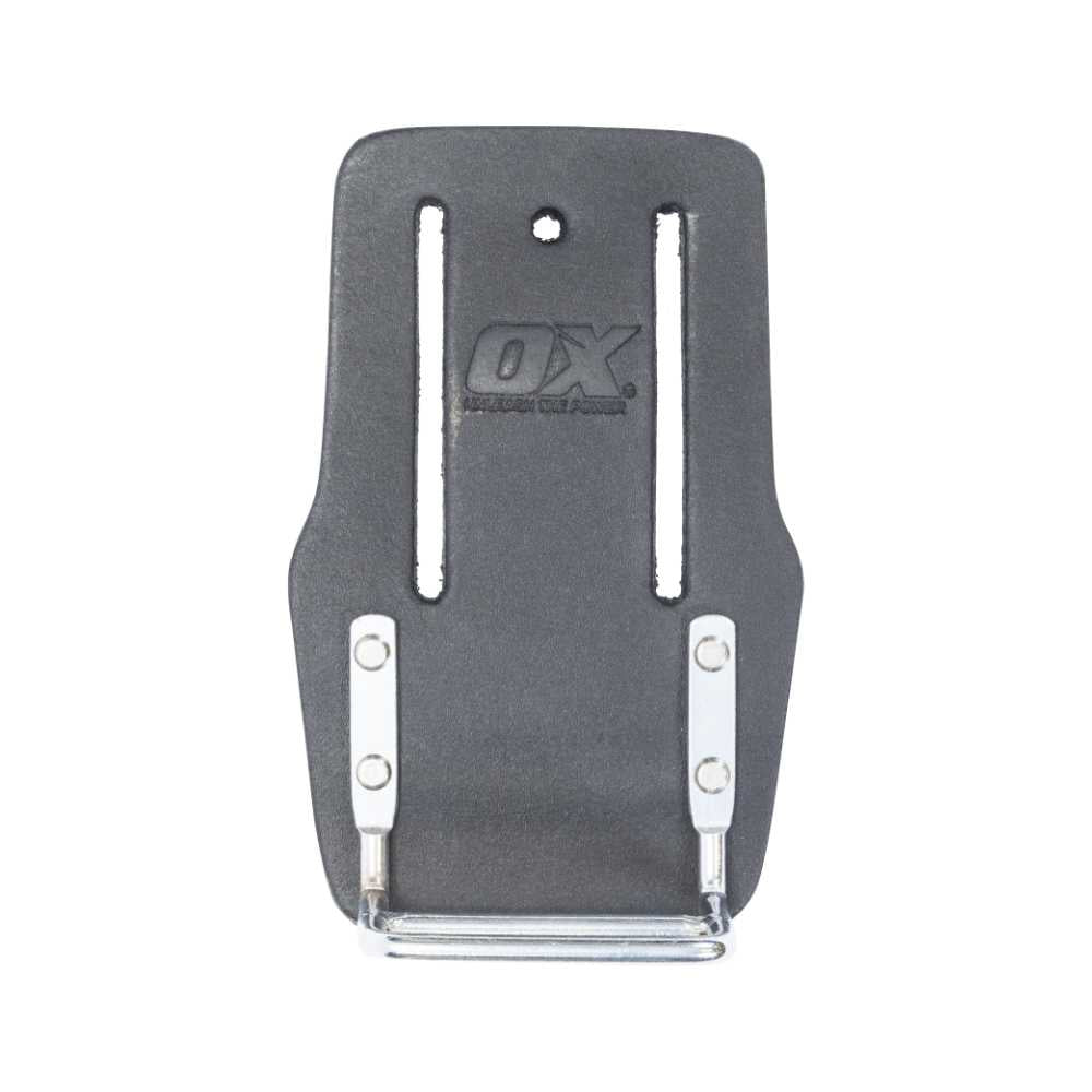 OX Trade Black Leather Nip Holder