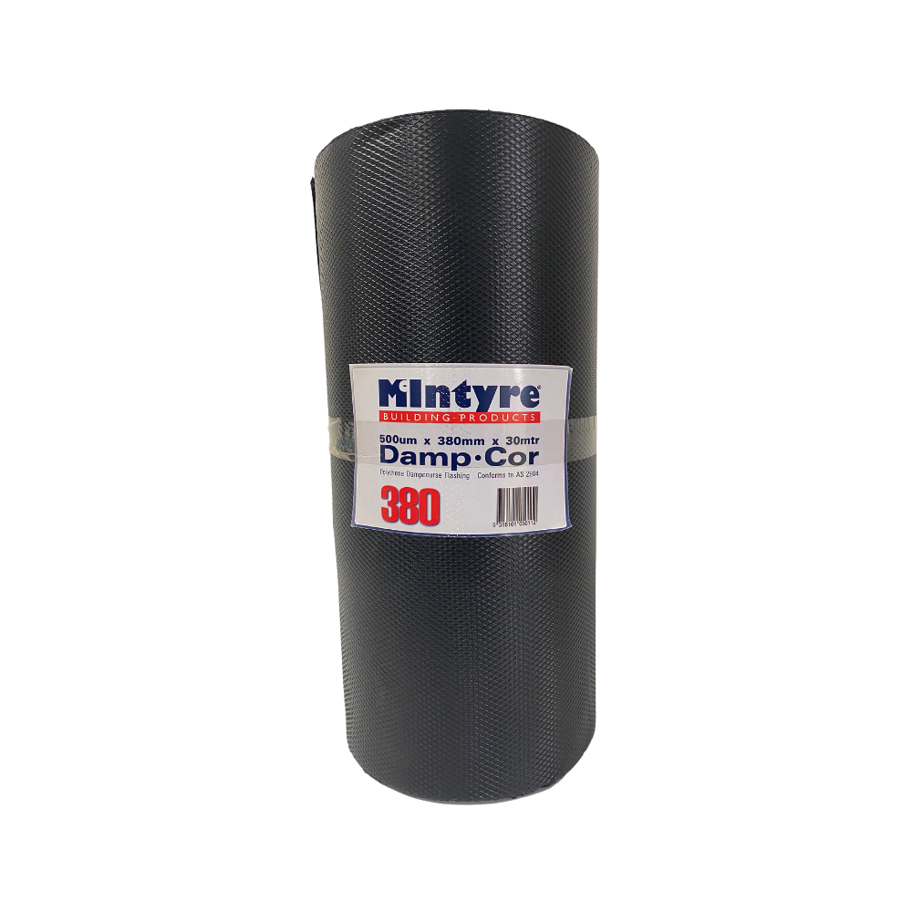 McIntyre® 380mm Embossed Polythene Dampcourse 30m x 500mm