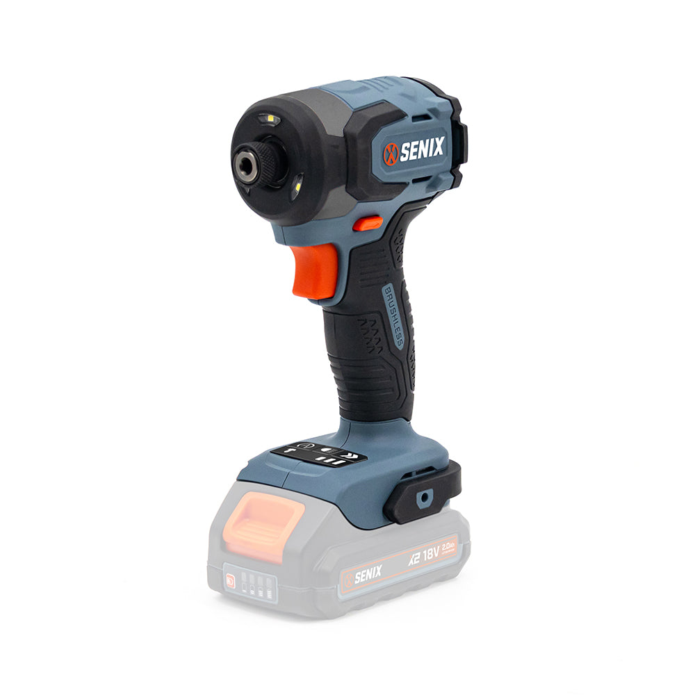 SENIX X2 18V Brushless 250Nm Impact Driver Skin