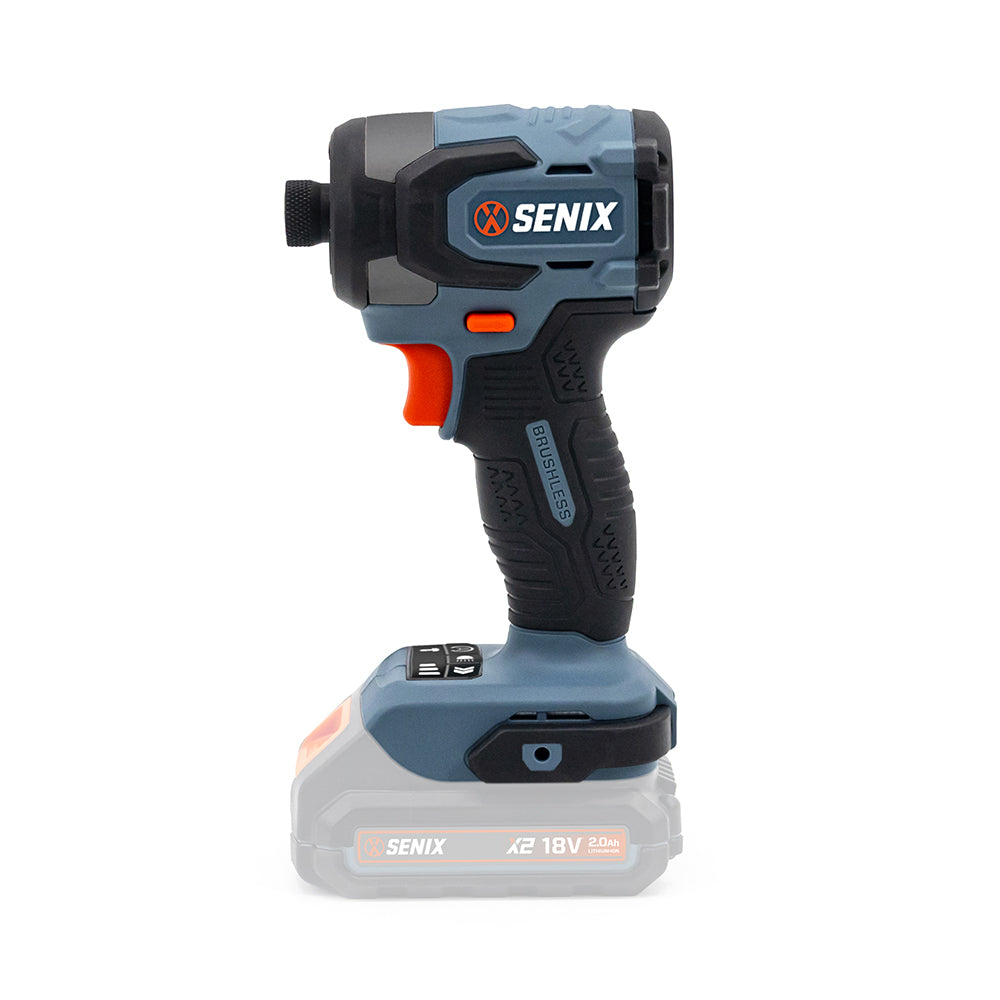 SENIX X2 18V Brushless 250Nm Impact Driver Skin
