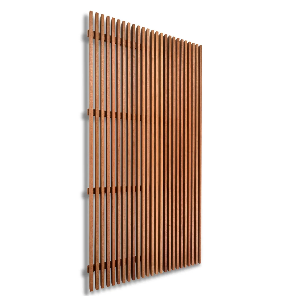 Spotted Gum Noosa 18mm Gap Standard Screens Oiled