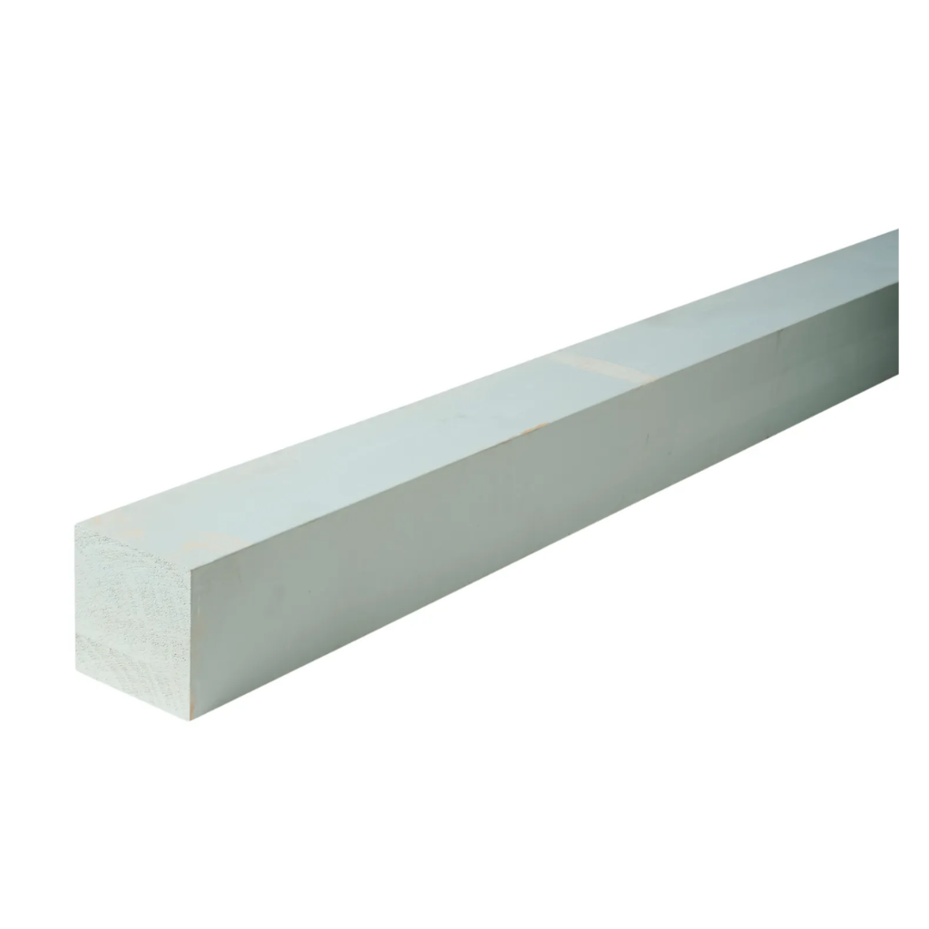 Treated Pine DAR Primed H3 Fluted Post 112X112MM