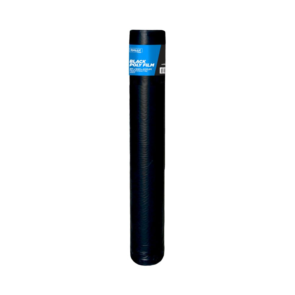 Rally Black Builders Poly Film Industrial Grade - Barwon Timber