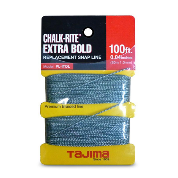 Tajima PLITOL 1mm x 30m Chalk-Rite Extra Bold Replacement Line - Barwon ...