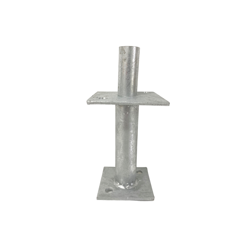 McIntyre® Pin Style Galvanised Post Support with Various Leg Lengths