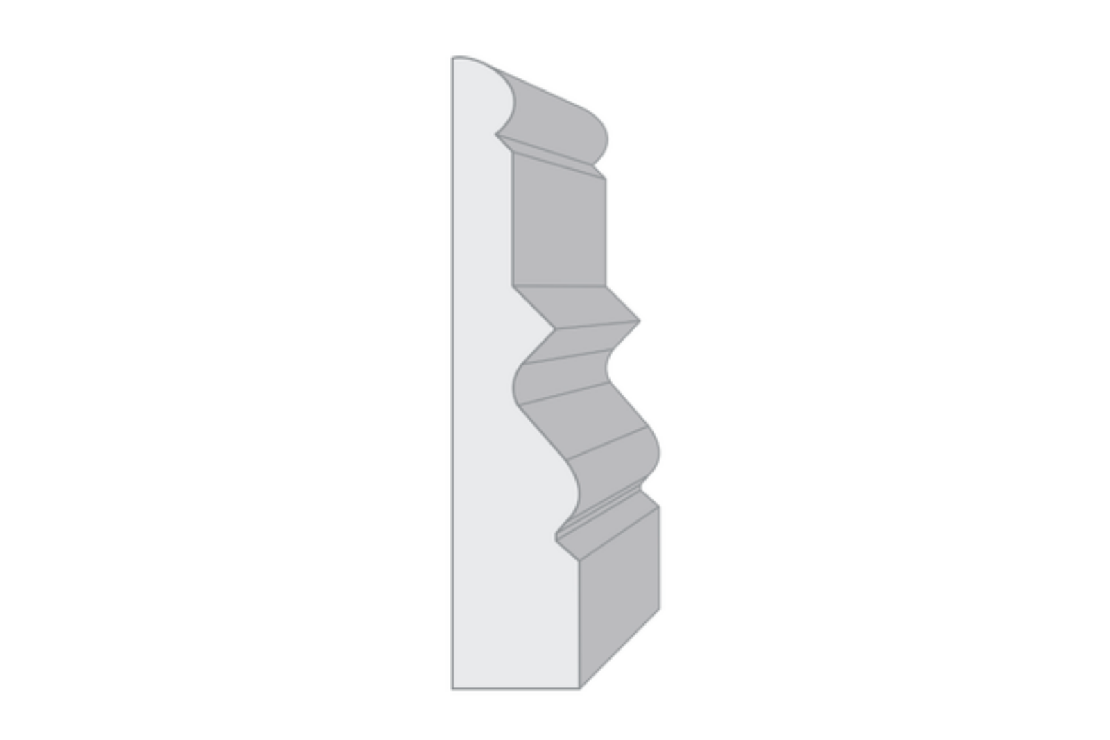 Victorian V2 Clear Pine Architrave